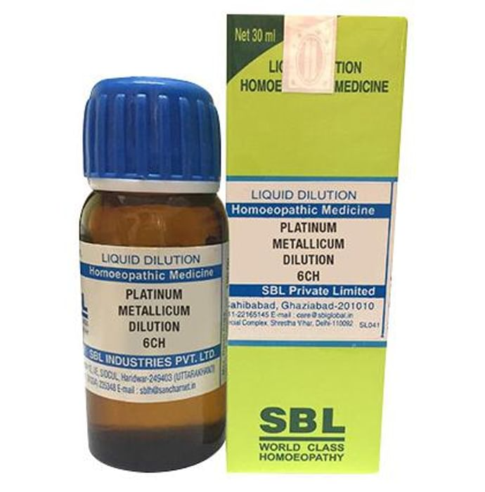 SBL Homeopathy Platinum Metallicum Dilution