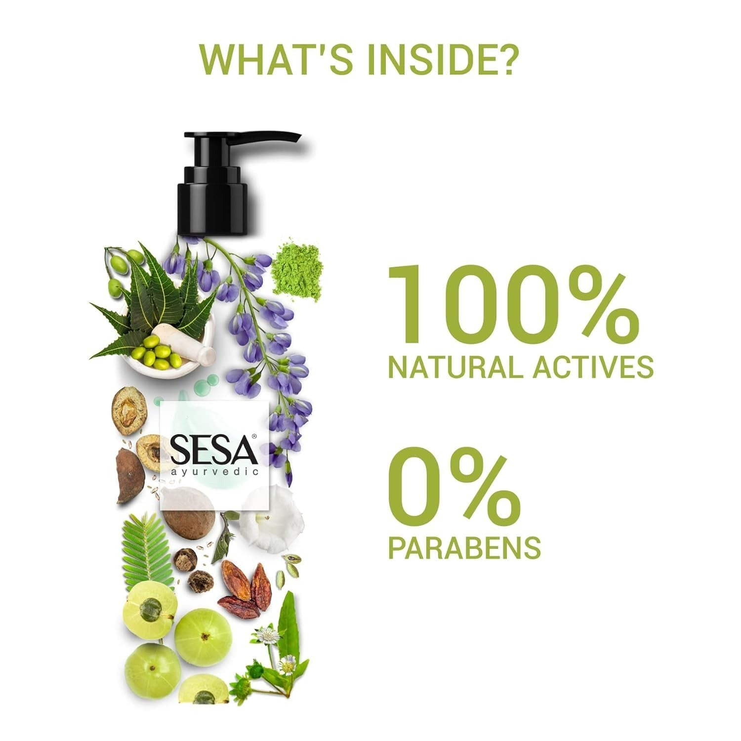 Sesa Ayurvedic Medicinal Shampoo For Hairfall Control & Anti Dandruff