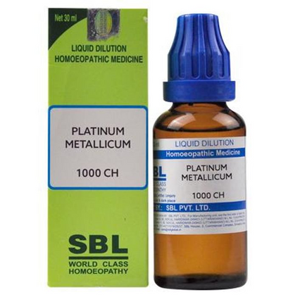 SBL Homeopathy Platinum Metallicum Dilution