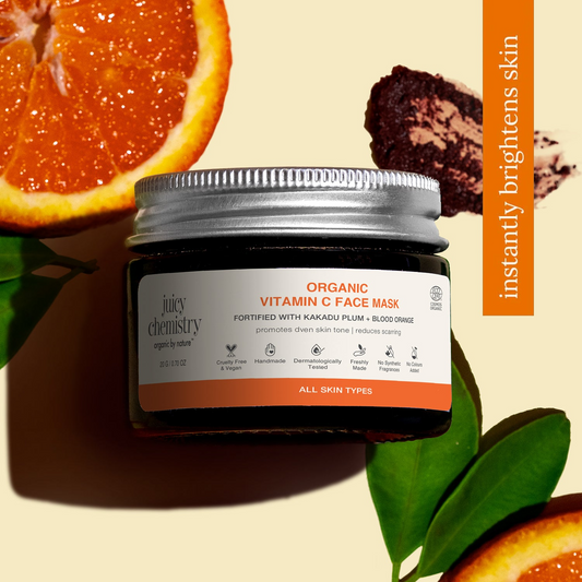 Juicy Chemistry Kakadu Plum, Matcha & Blood Orange Face Mask