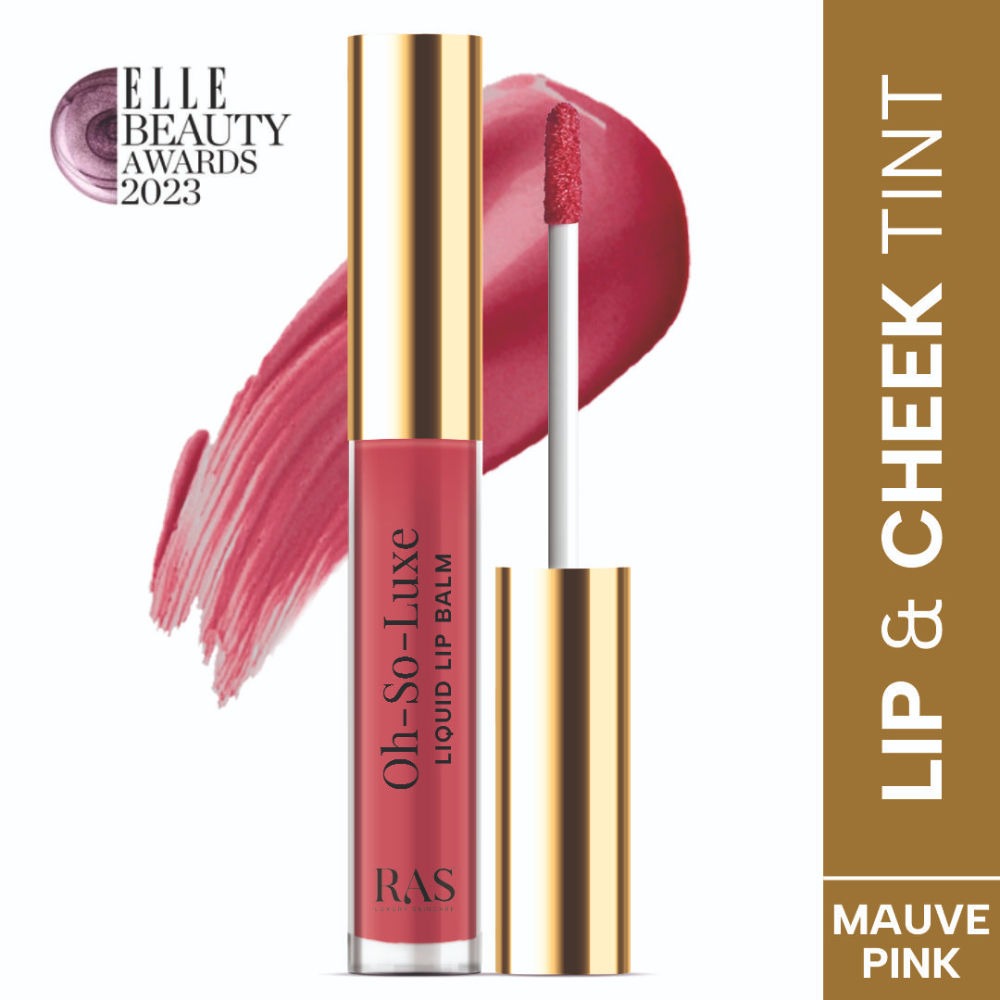 Ras Luxury Oils Oh-So-Luxe Tinted Liquid Lip Balm In Mauve Pink