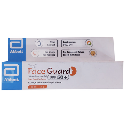 Tvaksh Face Guard Sunscreen Gel SPF 50+