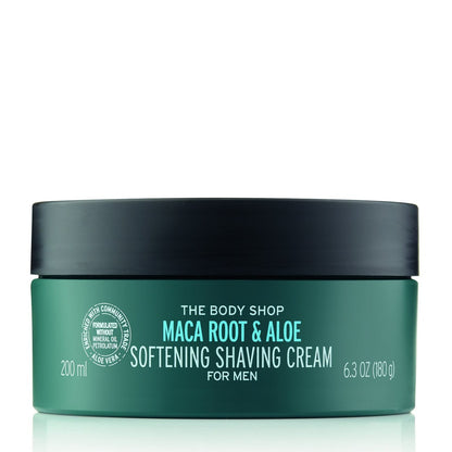 The Body Shop Maca Root & Aloe Softening Shaving Cream For Men - Drmedicart
