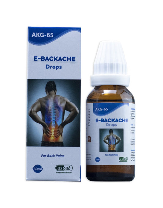 Buy Excel Pharma E-Backache Drops from DrMediCart, Ship from India to USA