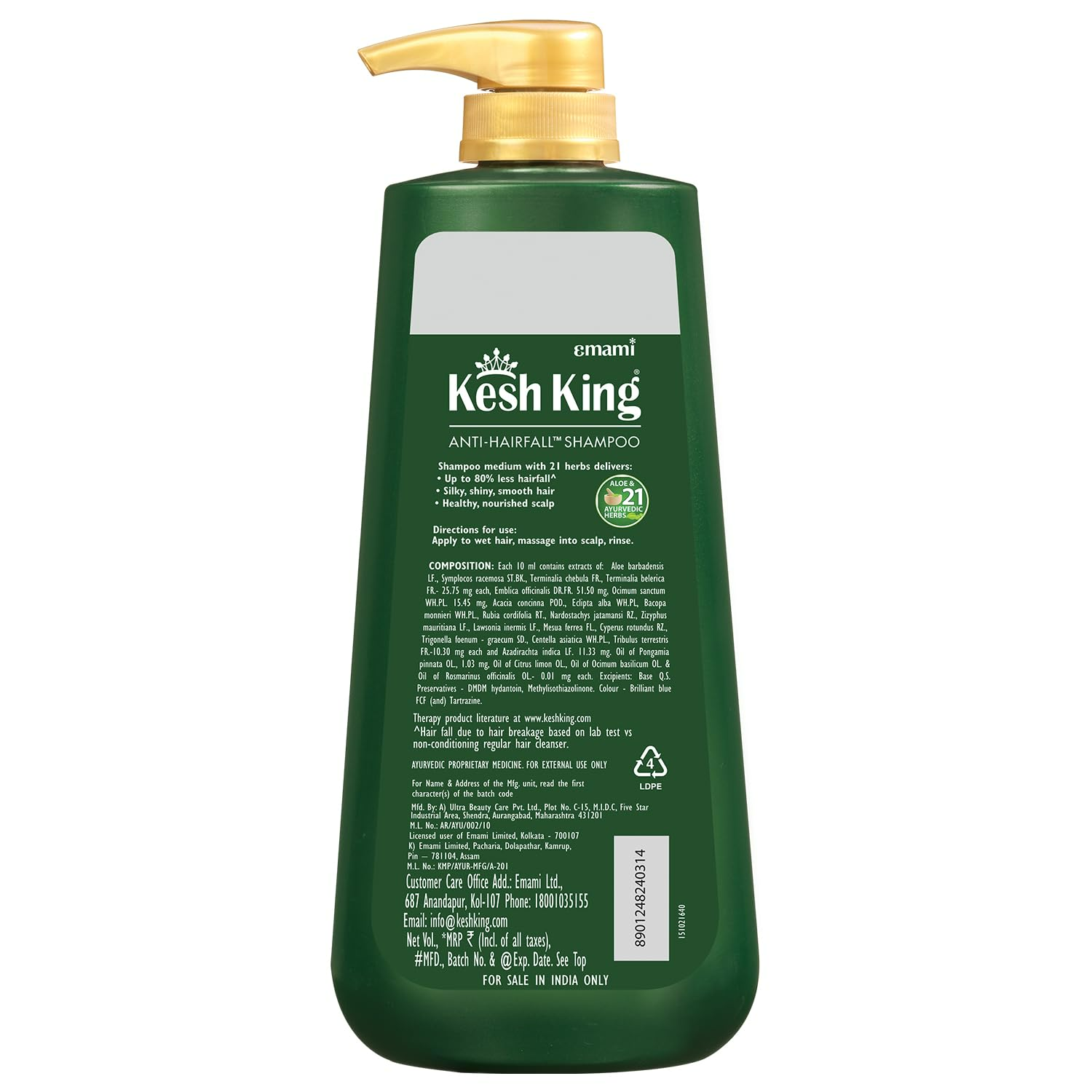 Kesh King Ayurvedic Anti Hairfall Shampoo