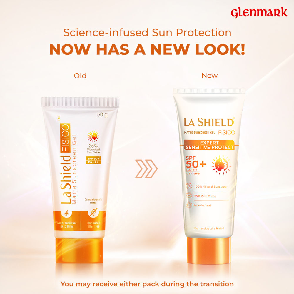 La Shield Fisico Matte Sunscreen Gel SPF 50+ PA+++