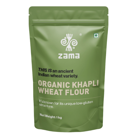Zama Organics Khapli Wheat Flour