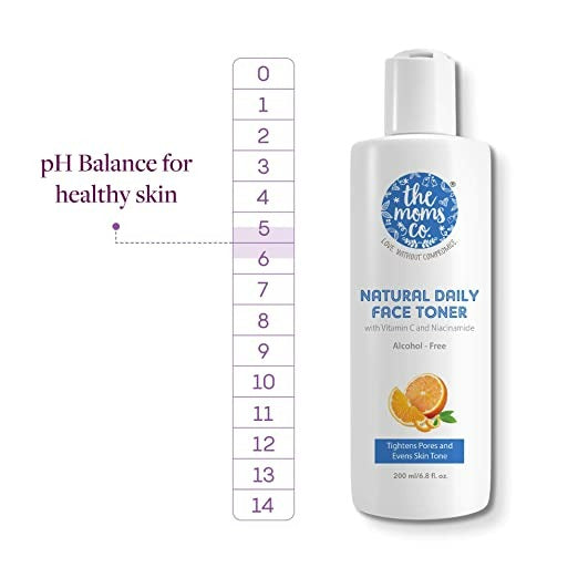 The Moms Co Natural Daily Face Toner (200 Ml) - Drmedicart