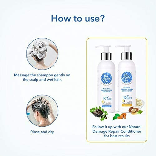 The Moms Co Natural Damage Repair Shampoo (200 ml) - Drmedicart