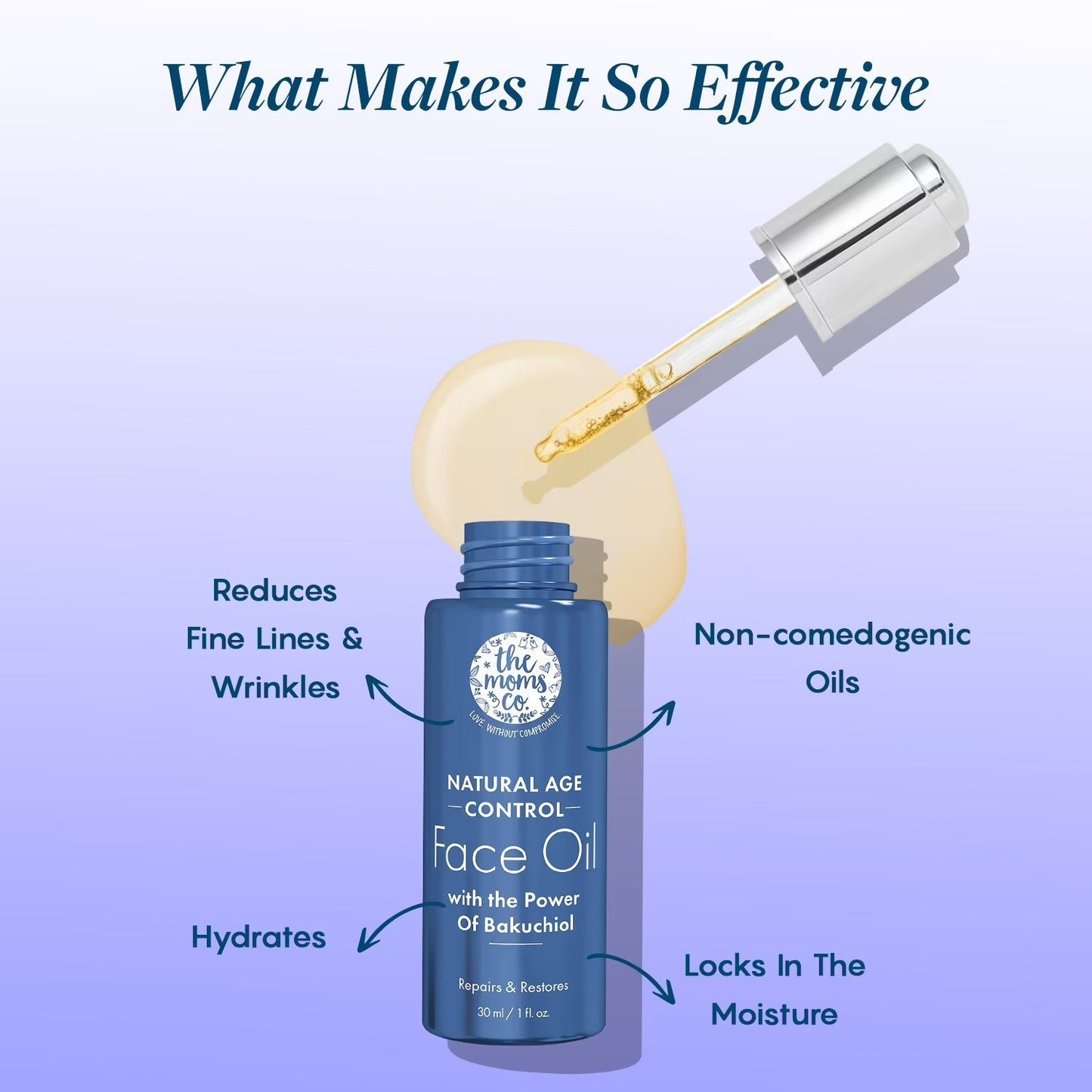 The Moms Co Natural Age Control Face Oil - Drmedicart