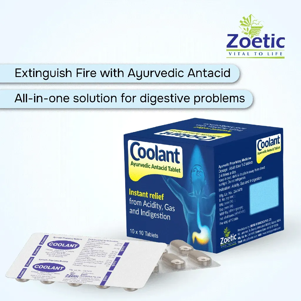 Zeotic Ayurveda Coolant Tablet