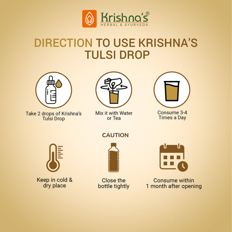 Krishna's Herbal & Ayurveda Tulsi Ark
