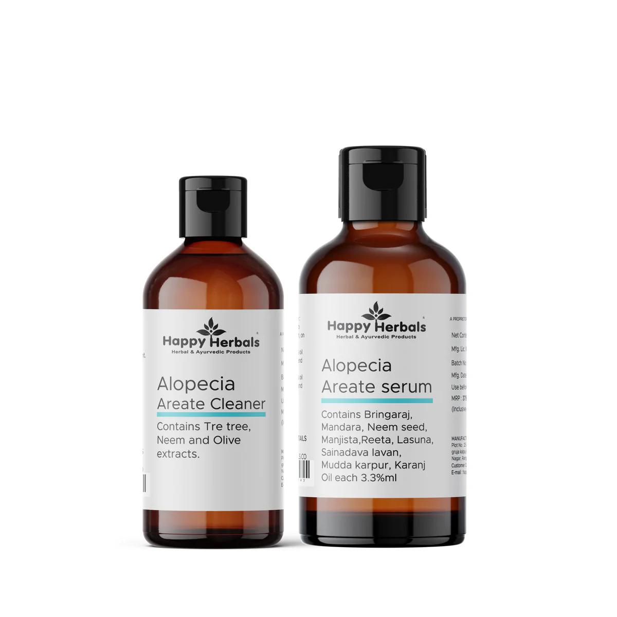 Happy Herbals Alopecia Pack / Penu Korukudu