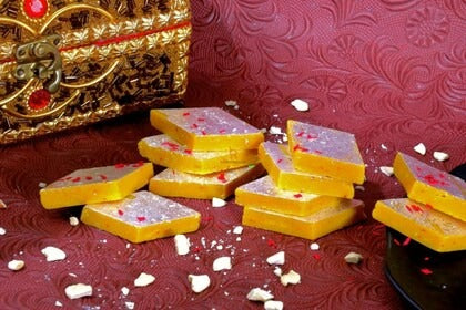 Ghasitaram Pure Kesari Kaju Katli Sweets