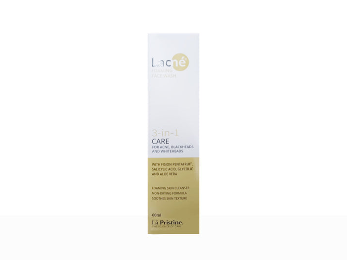 La Pristine New Lacne Foaming Face Wash For Acne Blackheads & Whiteheads 3 in 1