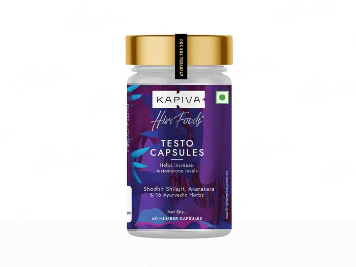 Kapiva Ayurveda Himfoods Testosterone Booster Capsules