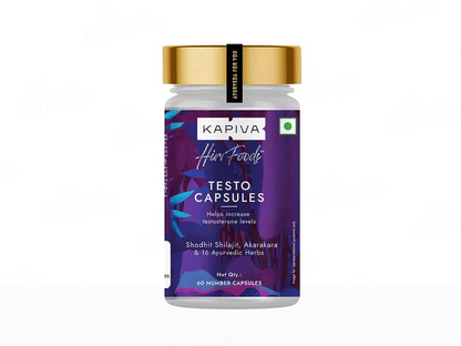 Kapiva Ayurveda Himfoods Testosterone Booster Capsules