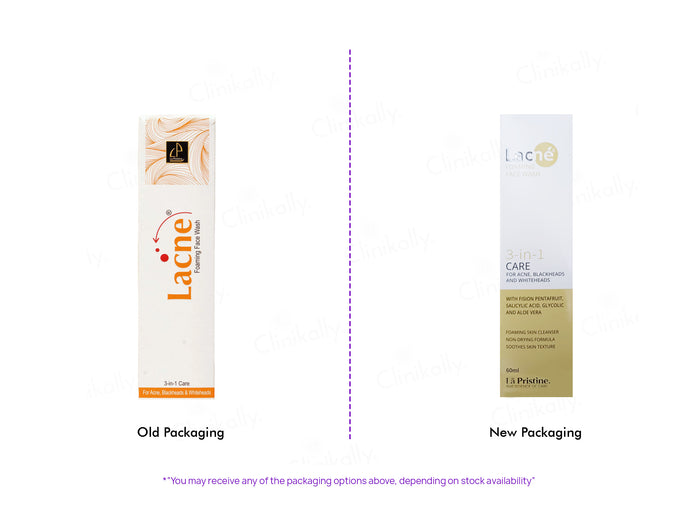 La Pristine New Lacne Foaming Face Wash For Acne Blackheads & Whiteheads 3 in 1
