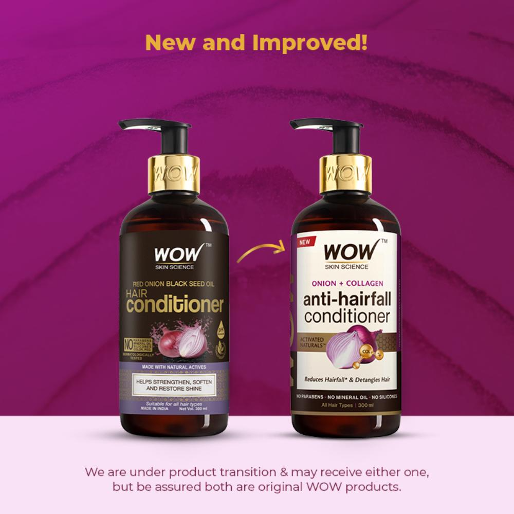 Wow Skin Science Red Onion Black Seed Oil Hair Conditioner