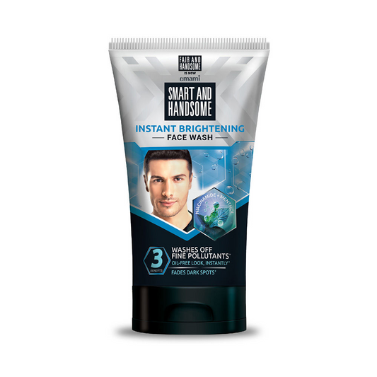 Fair and Handsome Instant Radiance Face Wash Pro-Peptide, Instant Radiance, Washes of Fine Pollutants