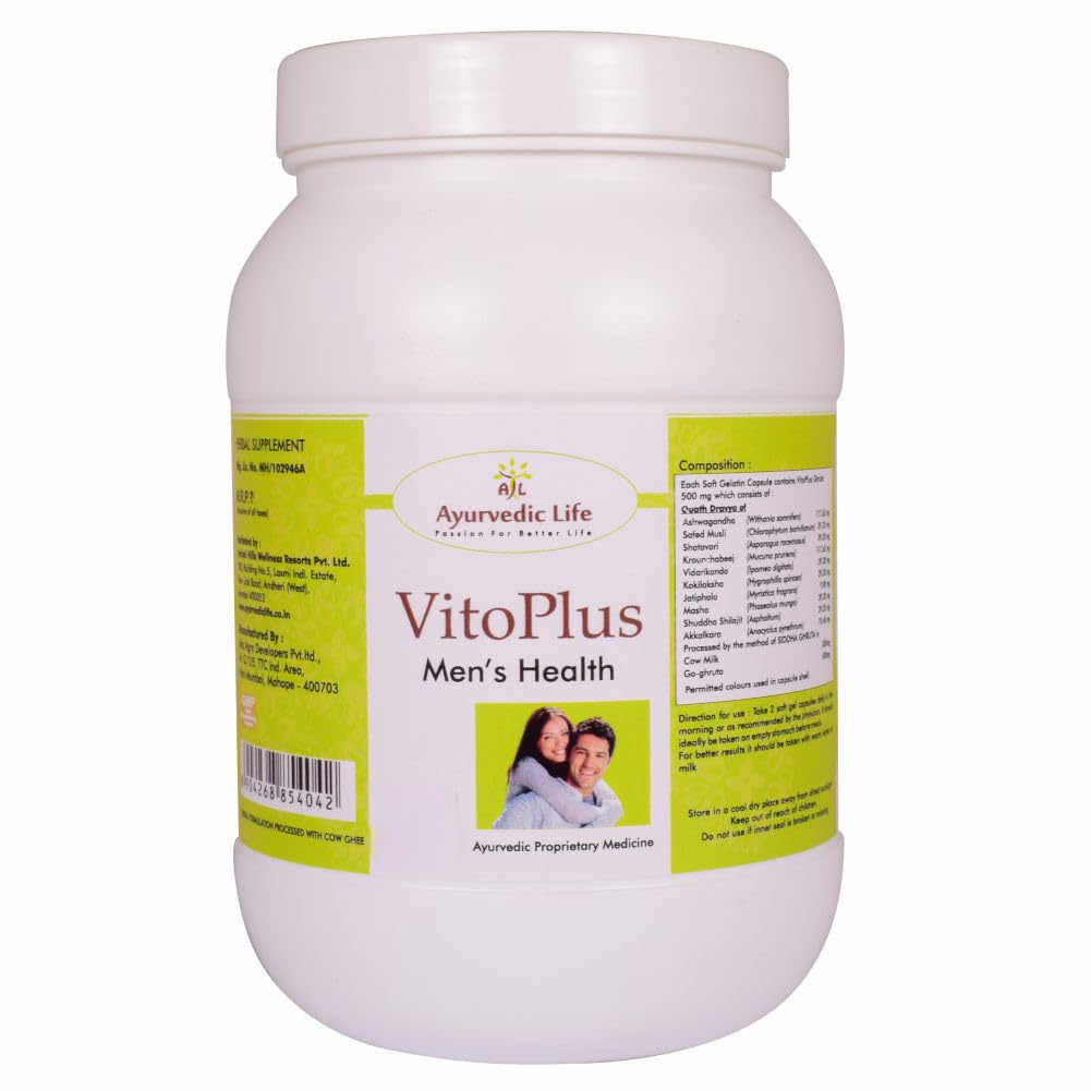 Ayurvedic Life Vito Plus Men's Health Capsules