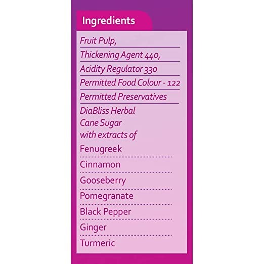 Diabliss Diabetic Friendly Mixed Fruit Jam