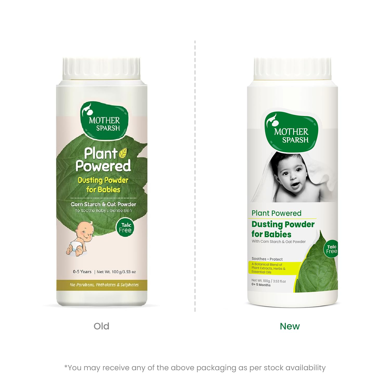 Mother Sparsh Plant Powered Dusting Powder For Babies