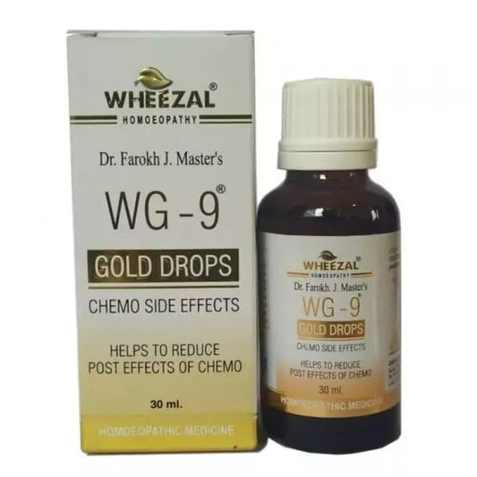 Buy Wheezal Homeopathy WG-9 Gold Drops from DrMediCart, Ship from India to USA