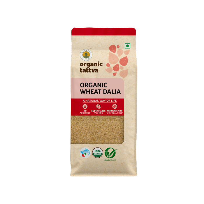Buy Organic Tattva Wheat Dalia from DrMediCart