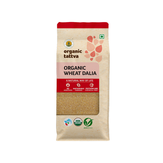 Buy Organic Tattva Wheat Dalia from DrMediCart