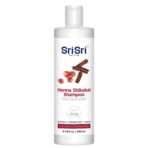 Buy Sri Sri Tattva USA Henna Shikakai Shampoo from DrMediCart, Ship from India to USA