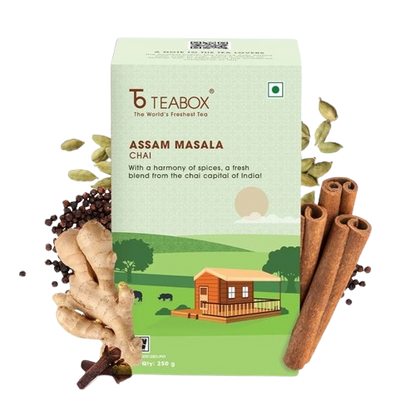 Buy Teabox Assam Masala Chai from DrMediCart, Ship from India to USA