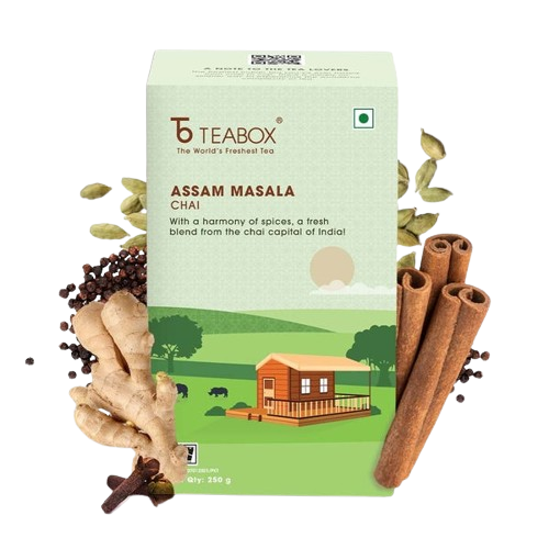 Buy Teabox Assam Masala Chai from DrMediCart, Ship from India to USA