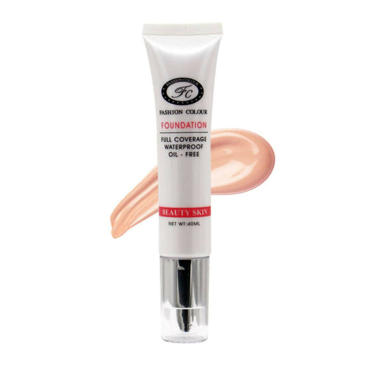 Fashion Colour Oil Free Full Coverage Waterproof Foundation-Shade 02