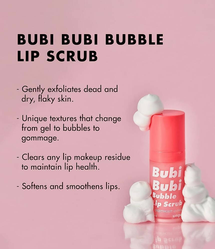 Unpa Bubi Bubi Bubble Lip Scrub - DrMediCart