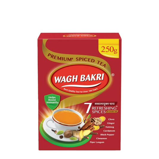 Buy Wagh Bakri 7 Refreshing Spices Tea | Wagh Bakri Premium Spiced Tea | Made With 7 Authentic Refreshing Spices from DrMediCart