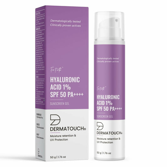 Dermatouch Hyaluronic Sunscreen Hydrating Ultra Light Aqua Gel With SPF 50 PA++++