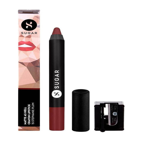 Buy Sugar Matte As Hell Crayon Lipstick - Stephanie Plum (Plum Mauve) from DrMediCart, Ship from India to USA