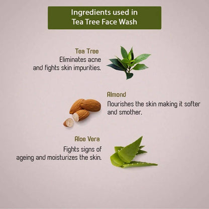 Ancient Living Tea Tree Face Wash - DrMediCart