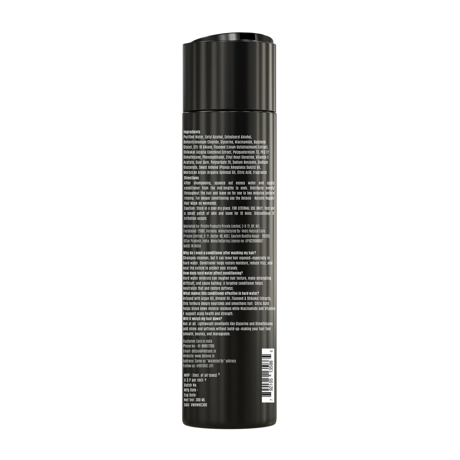 Detoxie Lightweight Hard Water Conditioner