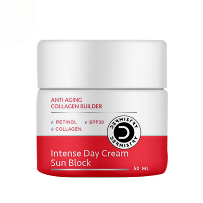 Dermistry Anti Aging Collagen Builder SPF30 Retinol Hyaluronic Acid Nourishing Age Protect Day Cream