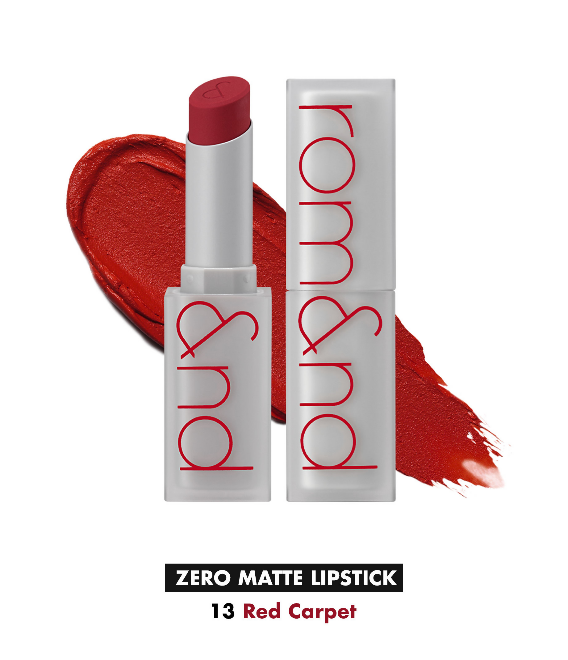 Rom&nd Zero Matte Lipstick - 13 Red Carpet