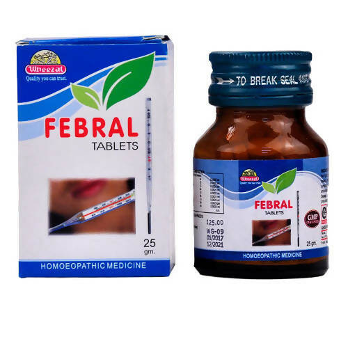 Buy Wheezal Homeopathy Febral Tablets from DrMediCart, Ship from India to USA