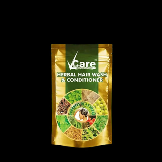 VCare Herbal Hair Wash Powder And Conditioner - DrMediCart