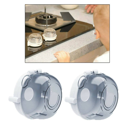 Buy Safe-O-Kid Gas Stove Knobs Transparent Guards for Indoor Baby Safety Set of 4 Pcs from DrMediCart, Ship from India to USA