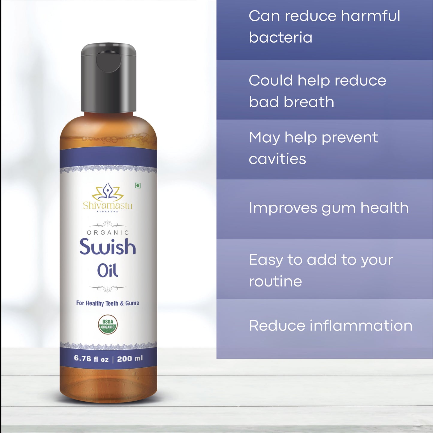 Shivamastu Ayurveda Organic Swish Oil