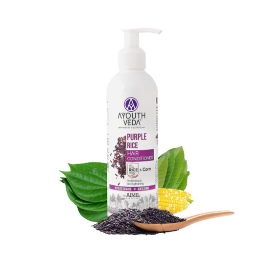Buy Ayouthveda Purple Rice Hair Conditioner from DrMediCart, Ship from India to USA
