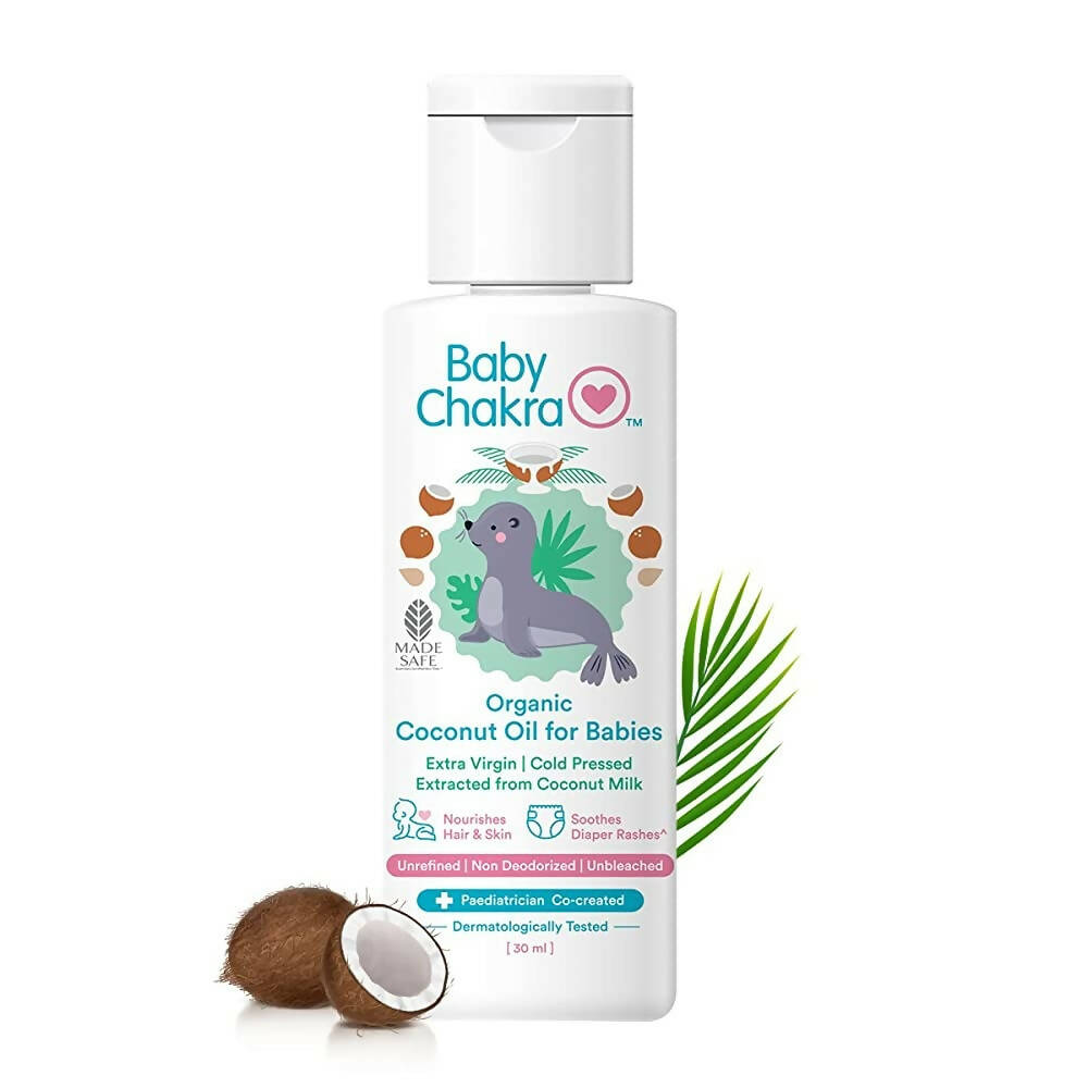 Buy BabyChakra Organic Coconut Oil from DrMediCart, Ship from India to USA