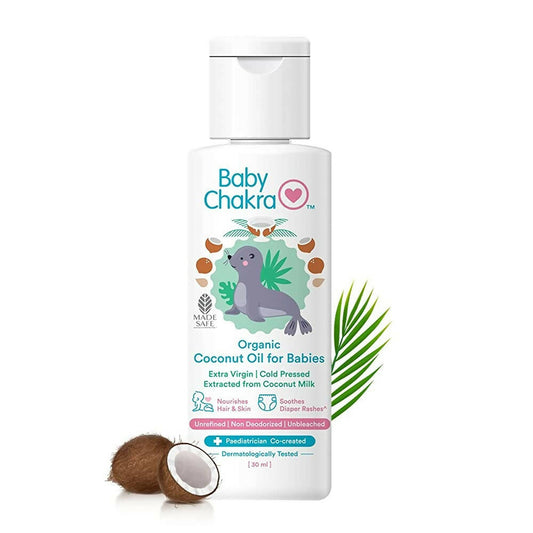 Buy BabyChakra Organic Coconut Oil from DrMediCart, Ship from India to USA