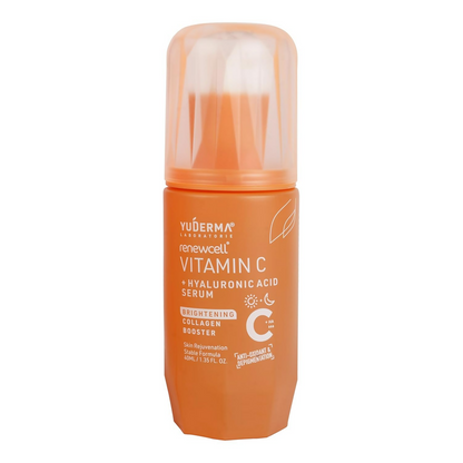 Yuderma Renewcell Vitamin C + Hyaluronic Acid Serum